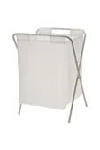IKEA 50 Litre Beyaz,katlanır, Çamaşır Sepeti Açılır Kapanır Pratik Kirli Sepeti 50 Lt U42x - 1