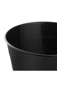 IKEA 2 Adet Çöp Kovası 28X28 Cm İkea 2'li Çöp Kutusu Seti Plastik Hacim: 10 Lt. Siyah-Beyaz - 5