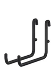 IKEA Skadis 2li kanca, çok amaçlı pano parçası, siyah, 9.5x6 cm - 1