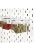 IKEA Skadıs 3 Lü Set Çok Amaçlı Pano Parçası Kapaklı Şeffaf Kutu - 3