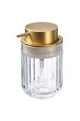 IKEA Altın Gold Başlıklı Sıvı Sabunluk Cam-altın Rengi 350 ml Cam - 1
