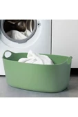 IKEA 60 x 40 Yeşil 35 lt Esnek Büyük Çamaşır Sepeti Polietilen Yok 35 L Yeşil Plastik - 1