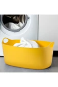 IKEA İKEA TORKIS Sarı 35 lt Esnek Büyük Çamaşır Sepeti - 1