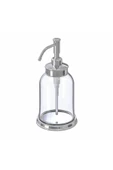 IKEA Balungen Sıvı Sabunluk - Şeffaf Cam - 300 ml - Krom Kaplama Başlık - 1