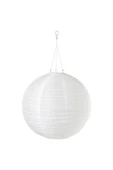 IKEA Solvınden 45 Cm Beyaz Solar Güneş Enerjili Led Sarkıt Lamba Bahçe Teras Balkon Lambası 45 Cm - 2