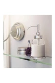 IKEA Balungen Sıvı Sabunluk - Şeffaf Cam - 300 ml - Krom Kaplama Başlık - 2