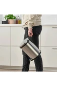 IKEA SNÖRPA çöp kutusu pedallı çöp Kovası , paslanmaz çelik, 5 lt - 3