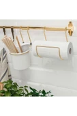 IKEA Mutfak Rayı Gold Renk 80 Cm Mutfak Askılık Rayı Mutfak Dekorasyon-çelik - 3
