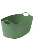 IKEA 60 x 40 Yeşil 35 lt Esnek Büyük Çamaşır Sepeti Polietilen Yok 35 L Yeşil Plastik - 2