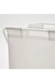 IKEA 50 Litre Beyaz,katlanır, Çamaşır Sepeti Açılır Kapanır Pratik Kirli Sepeti 50 Lt U42x - 3
