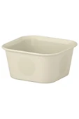 IKEA Nojıg Bej 10x10x5 Cm Kutu Ataşlık Organızer Düzenleyici Masaüstü Çekmece Içi Saklama Kutusu - 6
