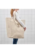 IKEA Çamaşır Torbası 100 Litre Naturel Bej Renk Kirli Çamaşır Sepeti - 5