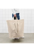 IKEA Çamaşır Torbası 100 Litre Naturel Bej Renk Kirli Çamaşır Sepeti - 4