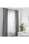 IKEA Lill Tül Perde 2 Kanat Beyaz (her Bir Kanat 280x300 Cm) - 1