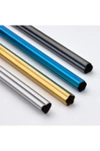 IKEA Paslanmaz Çelik pipet, çeşitli renkler, 4 parça - 3