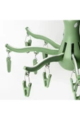 IKEA Premium Ürün Kaliteli Üretim Dayanıklı Pratik Kullanım Şık Mandallı Çamaşır Kurutma Askılığı PRESSA - 6