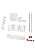 IKEA SKÅDIS 15 Parça çok amaçlı pano parçası impala ticaret - 1