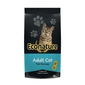 Econature Balıklı Yetişkin Kedi Maması 15Kg - 1