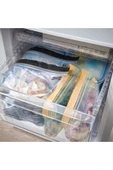 IKEA ISTAD Kilitlenebilir Buzdolabı Po?eti Kilitli Siyah Sarı 2,5 lt ve 1,2 lt 50 Adet - 6