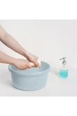 IKEA Pepprıg 3 Parça Kapaklı Kova Seti Temizlik Kovası Gri/mavi - 6