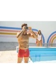 Decathlon Yüzücü Gözlüğü - Standart Boy - Siyah/mavi - Şeffaf Camlar - Xbase - 7