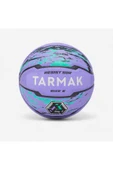 Decathlon Tarmak Basketbol Topu R500 - 6 Numara - Mor Turkuaz - 1