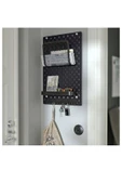 IKEA Skadis siyah çok amaçlı pano, siyah, 36x56 cm pegboard - 3