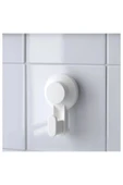 IKEA 4 Adet Vantuzlu Banyo Duvar Askısı İkea 4'lü Set Havlu Askısı Beyaz Plastik Askı Kanca - 3