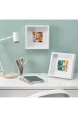 IKEA Sannahed Beyaz Renk Çerçeve Ev Dekorasyon 25x25 Cm 1 Adet - 1