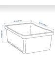 IKEA Uppsnofsad Siyah Saklama Kutusu - 2