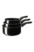 IKEA KAVALKAD Teflon Sos Tenceresi Seti, Siyah, 1X1,5X2 Lt, 3 Parça - 1