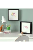 IKEA Sannahed 25x25 Cm Siyah Çiçek Konabilen Derin Kutu Çerçeve Ahşap Fotoğraf Resim Çerçevesi - 2