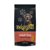 Econature Plus Somonlu Yetişkin Köpek Maması 15Kg - 1