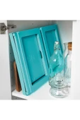 IKEA Yatak Tepsisi Meridyendukkan Turkuaz Renk 56x36x26 Cm Çok Amaçlı Tepsi Katlanır - 3
