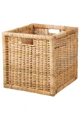 IKEA Branas Kutu Sepet Rattan Açık Kahve 32x34x32 Cm - 1
