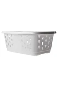 IKEA Blaska Çamaşır Sepeti Beyaz 36 Lt. 20167744 - 1