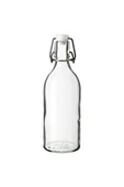 IKEA 1 Lt Su Şişesi, Cam Çap: 9 Cm Yükseklik: 29 Cm - 1