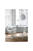 IKEA Regolit Abajur Başlığı Beyaz, 45 Cm, Kağıt Avize Başlığı - 3