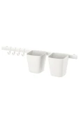 IKEA Kancalı Duvar Rayı, Mutfak Banyo Organizer, Sunnersta 60 Cm - 2