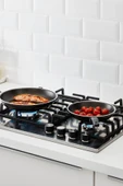 IKEA 2 2 Li Teflon Yapışmaz Kızartma Tavası Siyah Asılabilir - 4