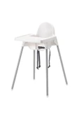 IKEA Unisex Beyaz Antilop Tepsili Mama Sandalyesi - 1