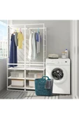 IKEA Slıbb Çamaşır Sepeti Turkuaz dp - 3