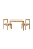 IKEA Latt Masif Çam Ahşap Çocuk Oyun Yemek Aktivite Masası - 4