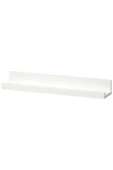 IKEA Beyaz 55 Cm Raf Fotoğraf Resim Çerçevesi Tablo Biblo Kitap Için Ahşap Duvar Rafı - 2