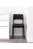 IKEA Adde Sandalye Siyah - 3