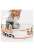 IKEA 3+ Yaş Lıllabo Tren Seti, Çok Renkli, 45 Parça, +3 Yaş 0-50 Kahverengi - 5