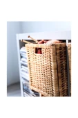 IKEA Branas Kutu Sepet Rattan Açık Kahve 32x34x32 Cm - 6