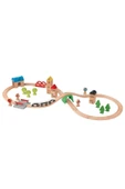 IKEA 3+ Yaş Lıllabo Tren Seti, Çok Renkli, 45 Parça, +3 Yaş 0-50 Kahverengi - 4