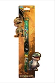 Dinozor MFD6001 Renkli Bileklik Led Çocuk Saati thumbnail 1