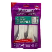 Freshy Dental Chews Maxi Bone Köpek Çiğneme Kemiği 145gr 2li - 1